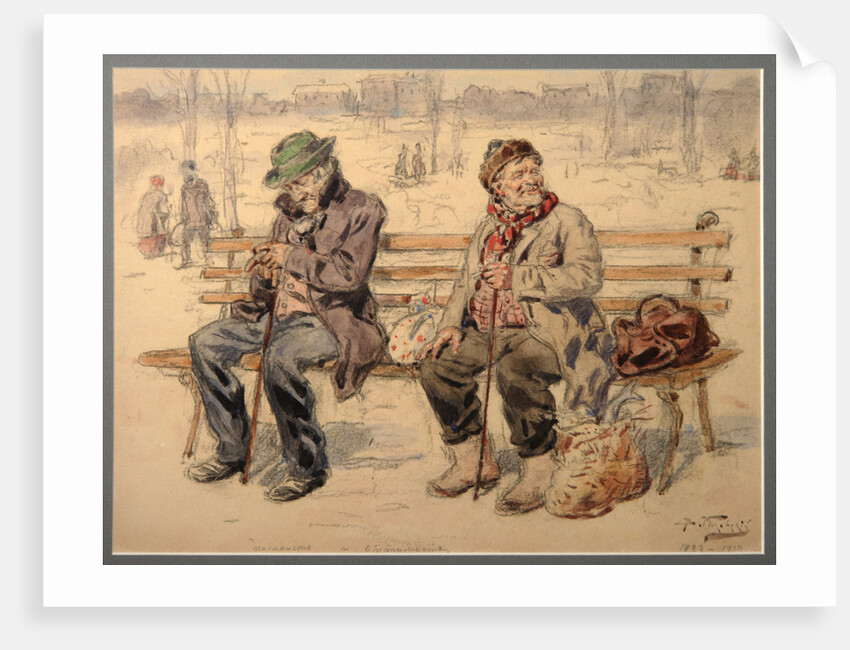 Pessimist and Optimist, 1893-1919 by Vladimir Yegorovich Makovsky