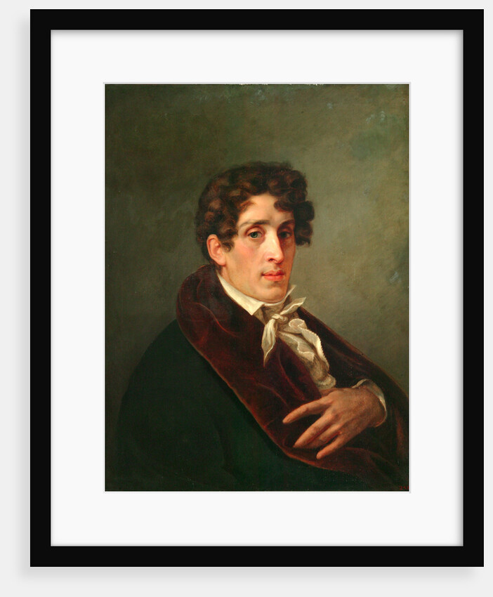 Portrait of the artist Count Fyodor Petrovich Tolstoy, 1809 by Pavel Nikolayevich Michaylov