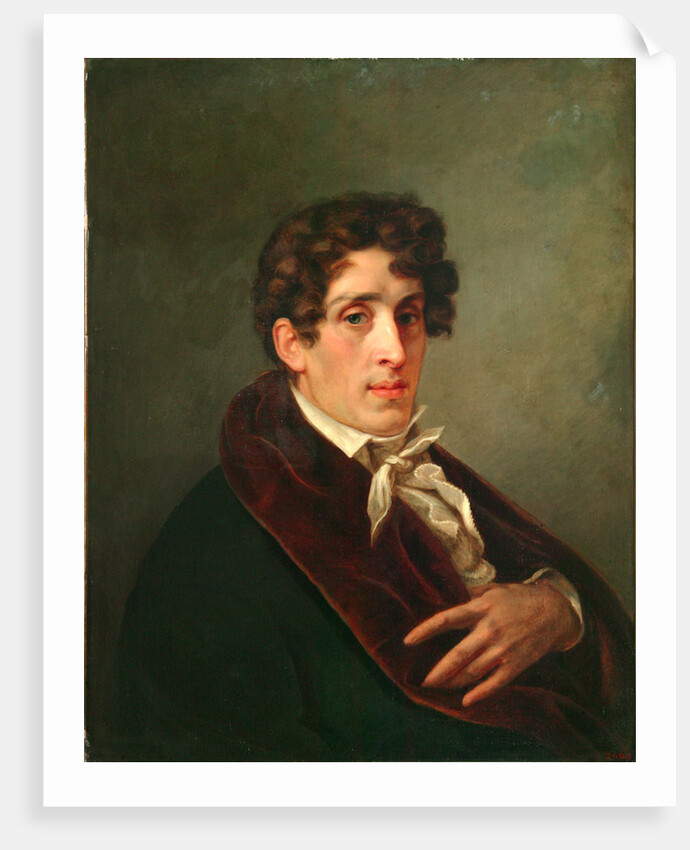 Portrait of the artist Count Fyodor Petrovich Tolstoy, 1809 by Pavel Nikolayevich Michaylov