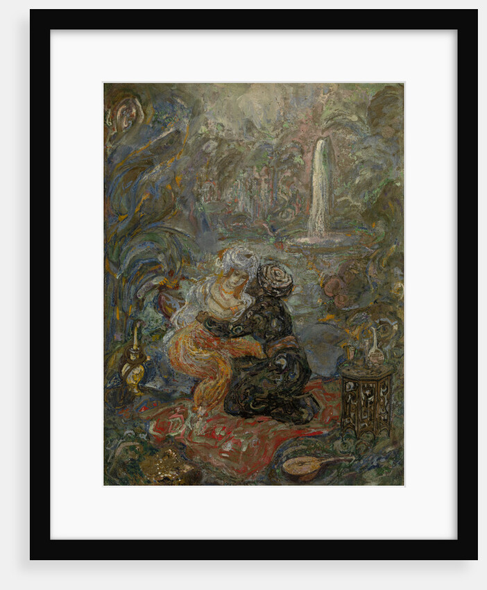 Oriental Scene by Vasili Dmitrievich Millioti