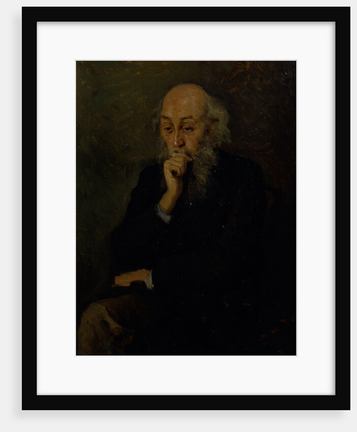 Portrait of the artist Nikolai Ge by Grigori Grigoryevich Myasoedov
