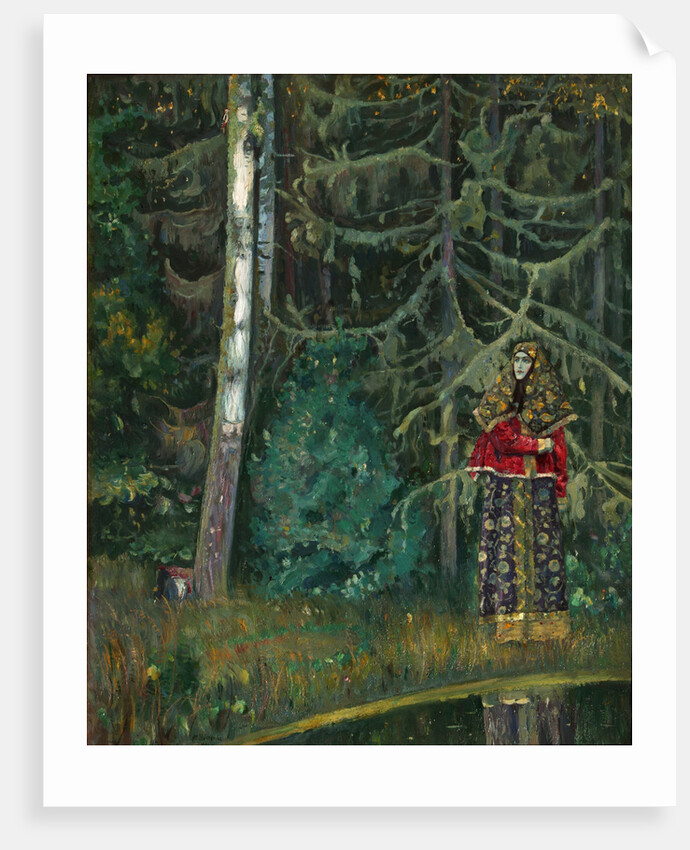 Fairy tale, 1921 by Mikhail Vasilyevich Nesterov