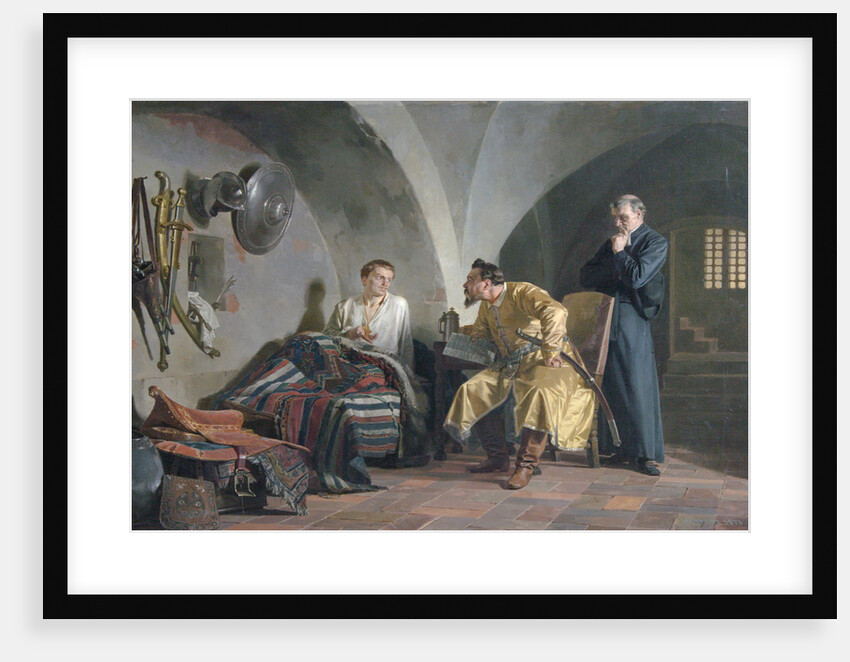 False Dmitry I in the Adam Wisniowiecki House, 1876 by Nikolai Vasilyevich Nevrev