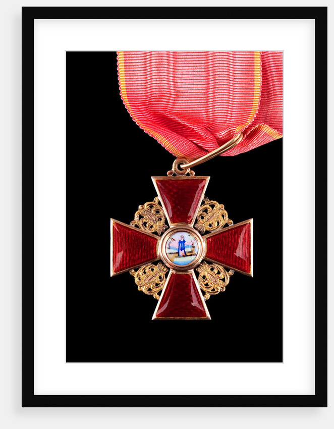 Order of St. Anne, Second Class, 1880s by decorations and medals Orders