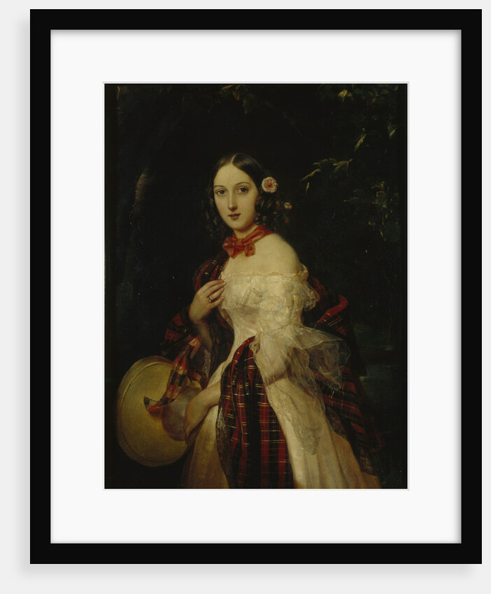 Maria Arkadyevna (Stolypina) Beck, 1839 by Pimen Nikitich Orlov
