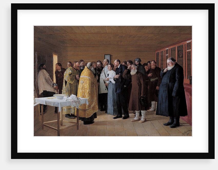The Consecration of the Vodka Shop, 1904 by Nikolai Vasilievich Orlow