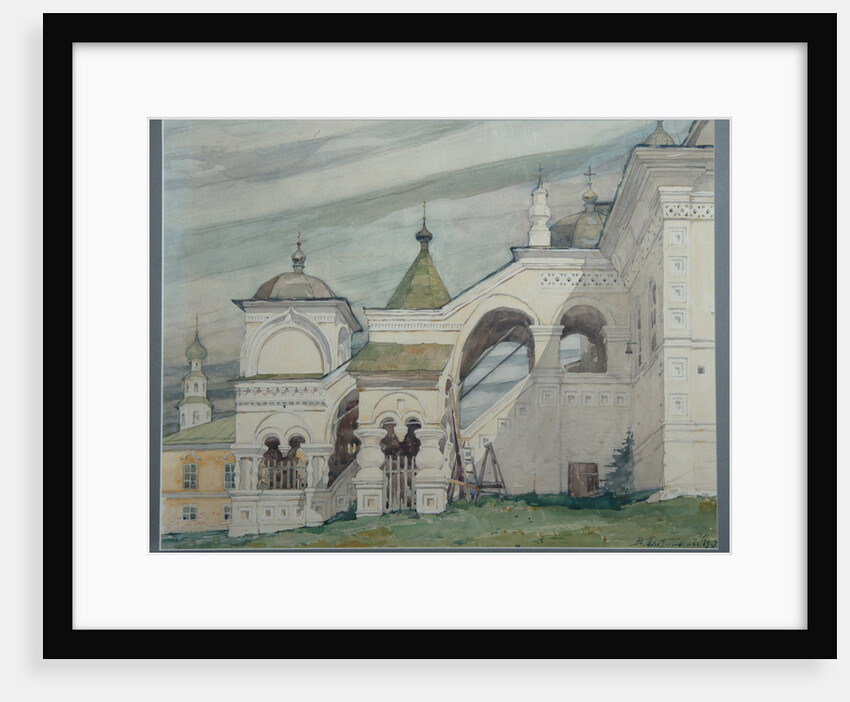 The Trinity Church in Solikamsk, 1909 by Vladimir Alexandrovich Plotnikov
