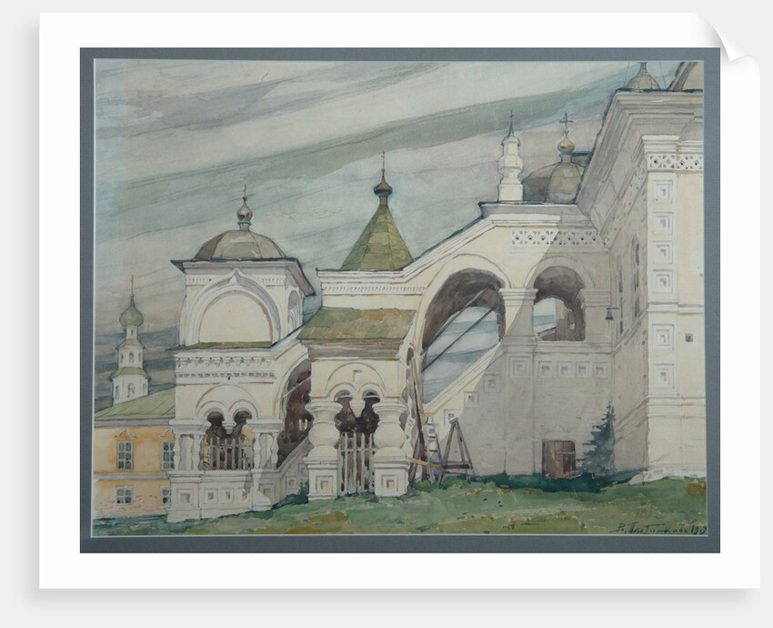 The Trinity Church in Solikamsk, 1909 by Vladimir Alexandrovich Plotnikov