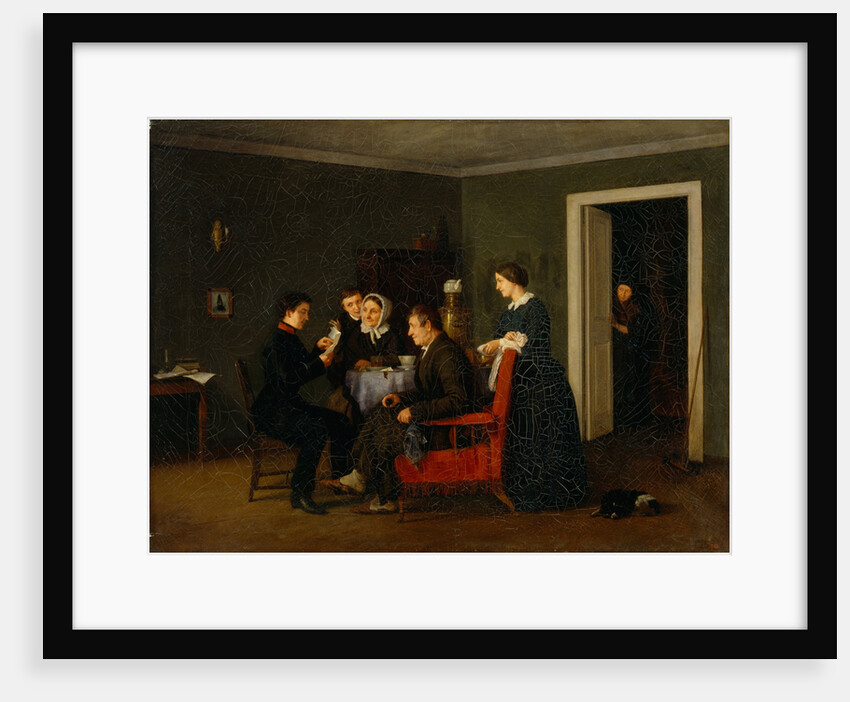 Joyful Letter, 1858 by Andrei Andreyevich Popov