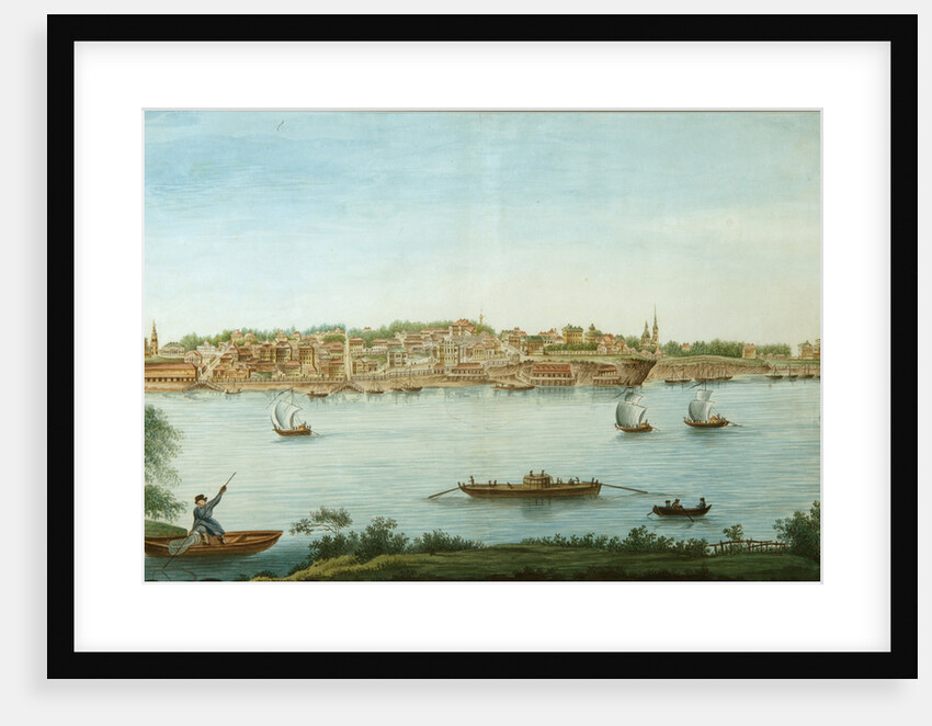 View of Perm, 1832 by Pavel Emelyanovich Razmakhnin