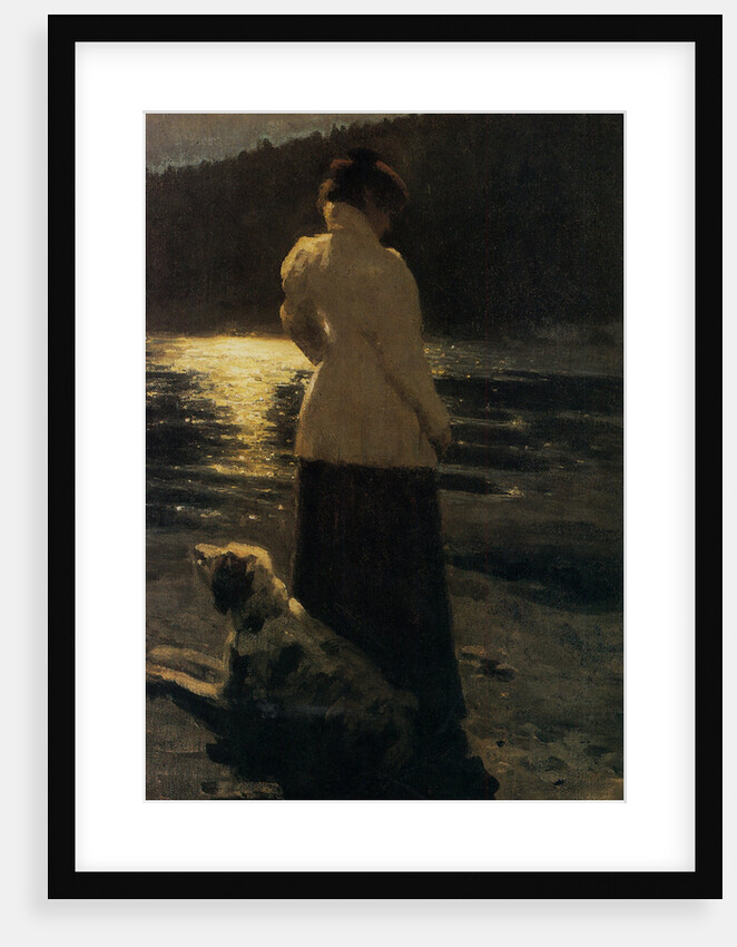 Moonlit night, 1896 by Ilya Yefimovich Repin