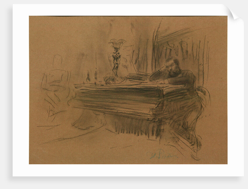 Portrait of the Composer Aleksey Fedorovich Kal, 1906 by Ilya Yefimovich Repin