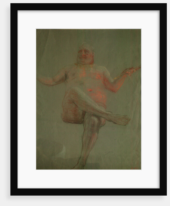 Study for Get Thee Hence, Satan!, 1890s by Ilya Yefimovich Repin