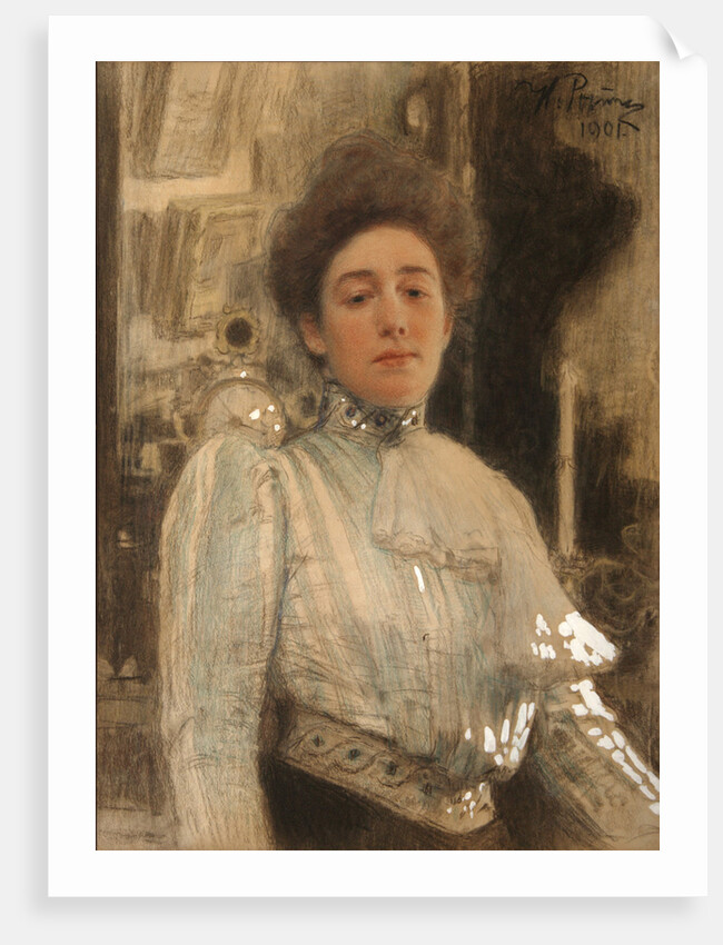Portrait of Alexandra Pavlovna Botkina, 1901 by Ilya Yefimovich Repin