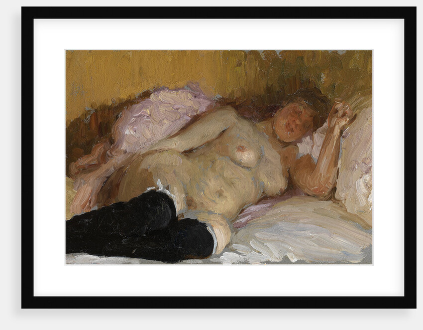 Natalia Nordman Sleeping, 1900s by Ilya Yefimovich Repin
