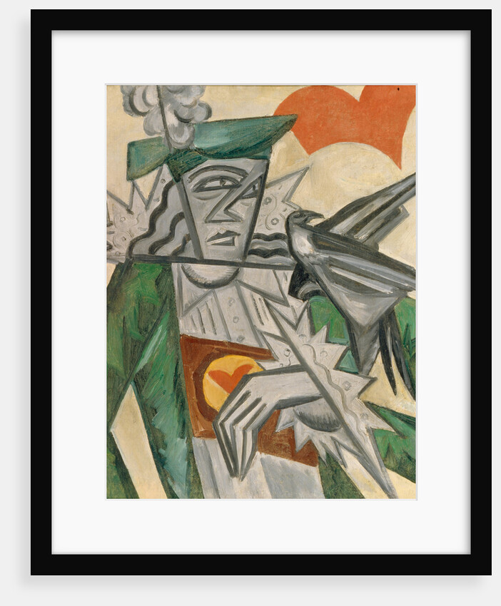Jack of Hearts, 1913-1914 by Olga Vladimirovna Rozanova