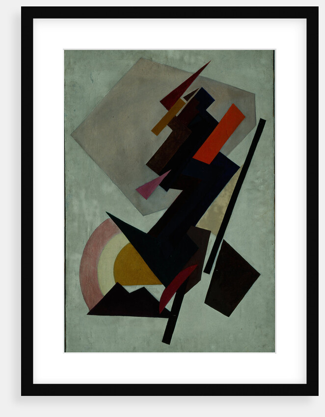 Abstracte composition. (Suprematism), 1910s by Olga Vladimirovna Rozanova