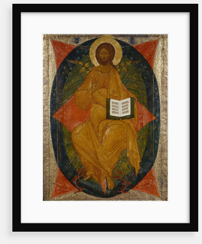 Christ in Majesty by Russian icon