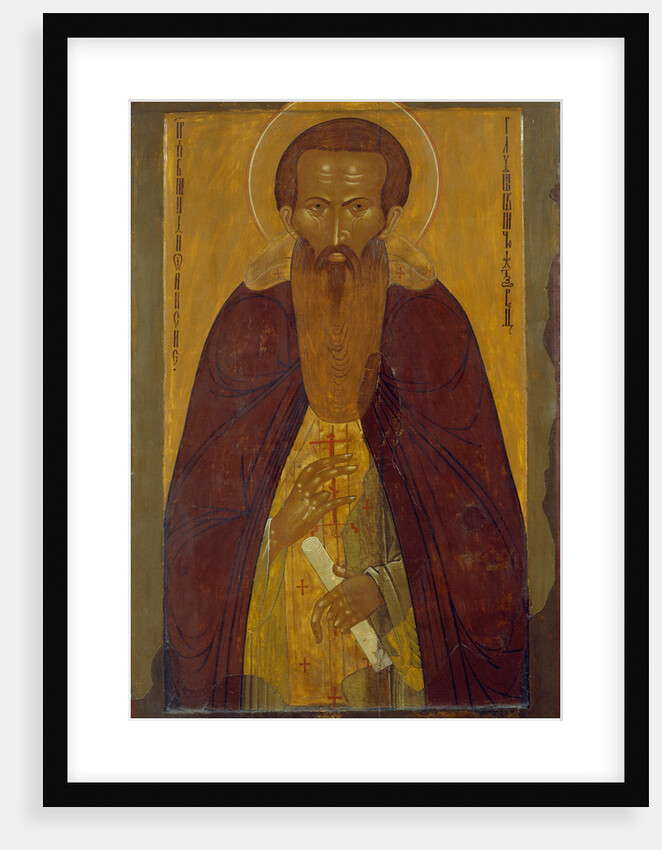 Saint Dionysius Glushitsky, 17th century by Russian icon