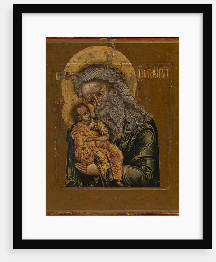 Simeon the God-Receiver, 1800 by Russian icon