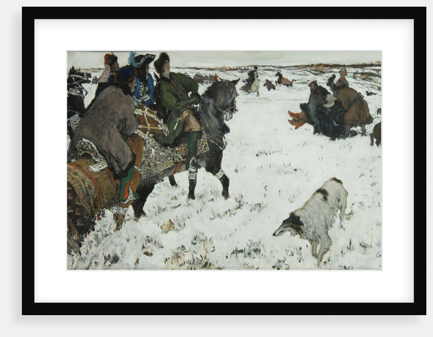 Peter I On The Hunt, 1902 by Valentin Alexandrovich Serov