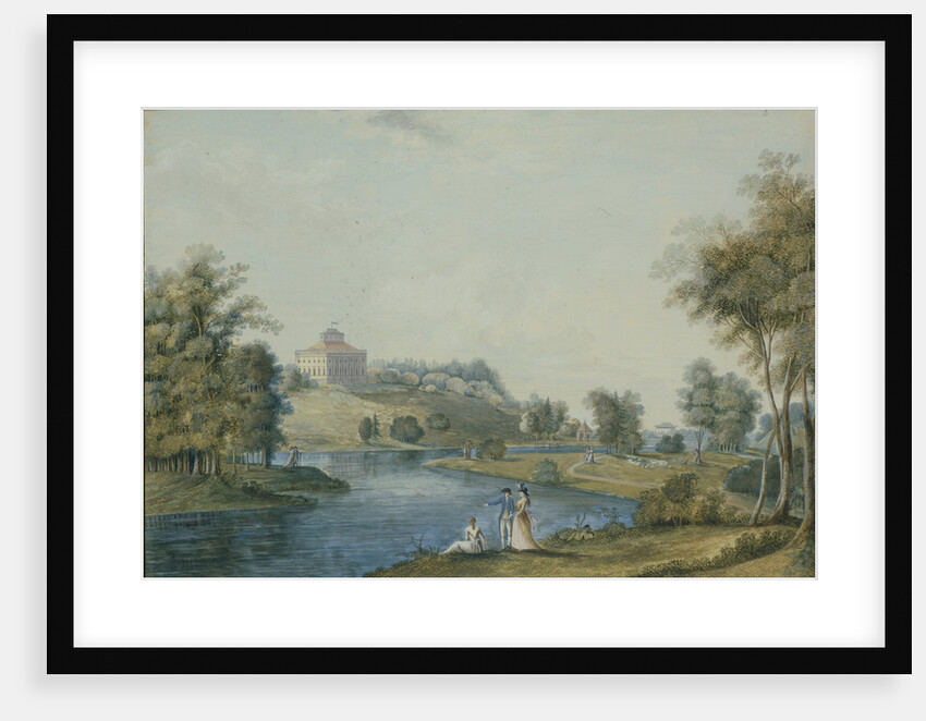 View of the country estate Sivoritsy, before 1792 by Semyon Fyodorovich Shchedrin