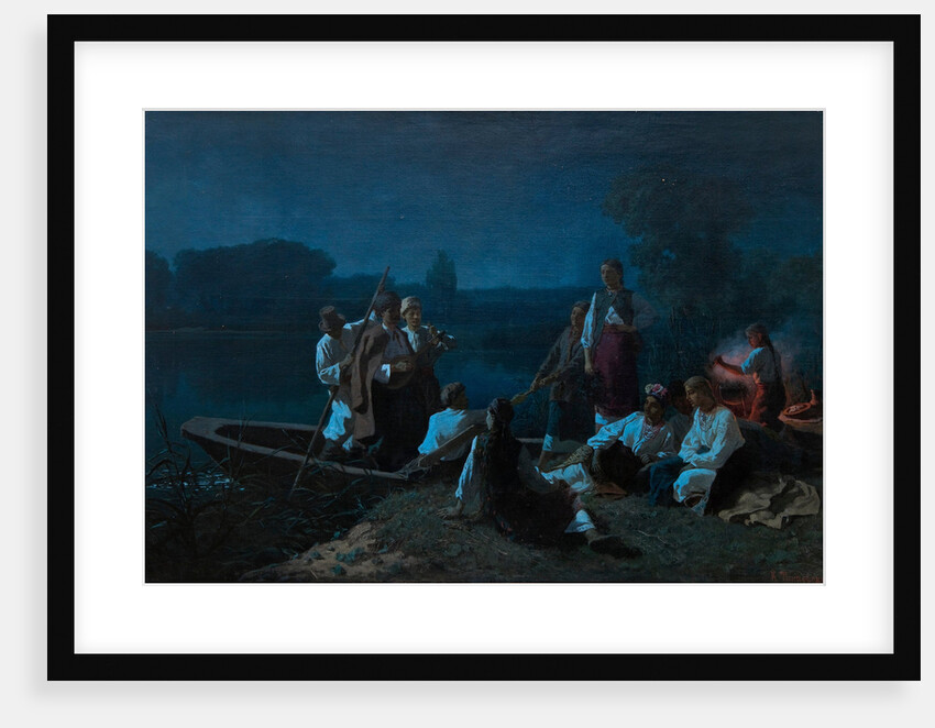 The night before Pentecost in the Ukraine, 1878 by Konstantin Alexandrovich Trutovsky
