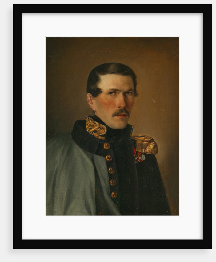 Portrait of of a Marine Officer by Alexei Vasilyevich Tyranov