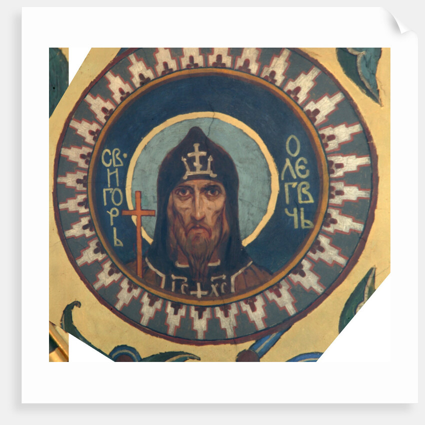 Saint Grand Prince Igor II Olgovich of Kiev, 1885-1896 by Viktor Mikhaylovich Vasnetsov