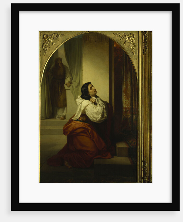 Prayer Of Hannah, The Mother Of Samuel The Prophet, 1864 by Vasili Petrovich Vereshchagin