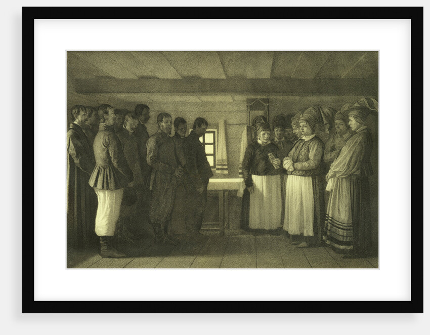 The Doukhobors praying, 1865 by Vasili Vasilyevich Vereshchagin