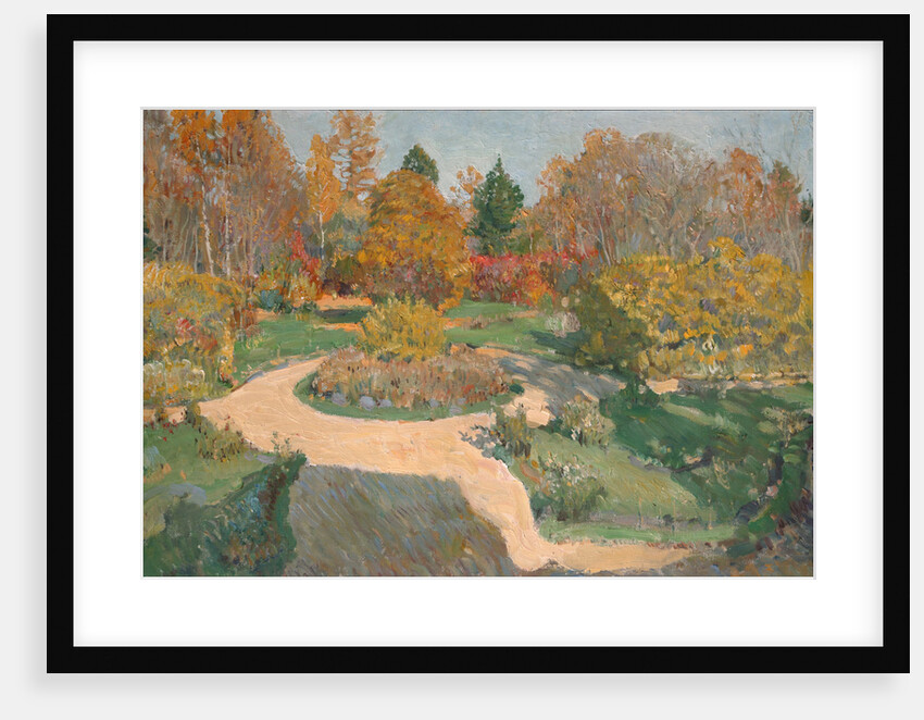 Garden in Autumn by Sergei Arsenyevich Vinogradov