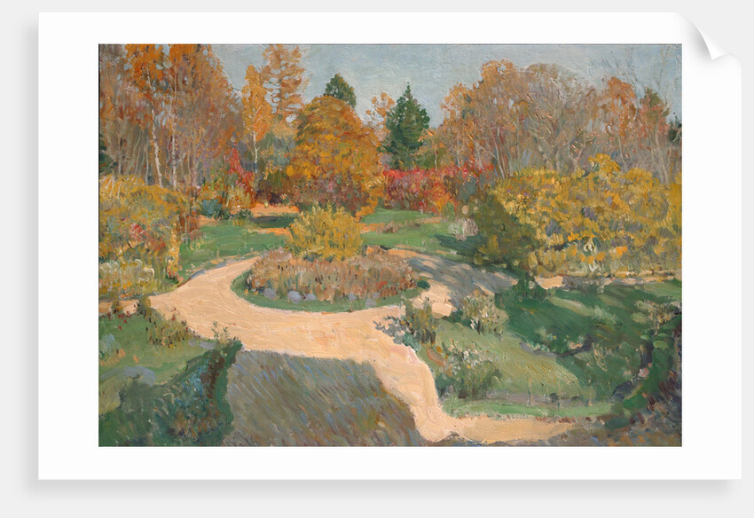 Garden in Autumn by Sergei Arsenyevich Vinogradov