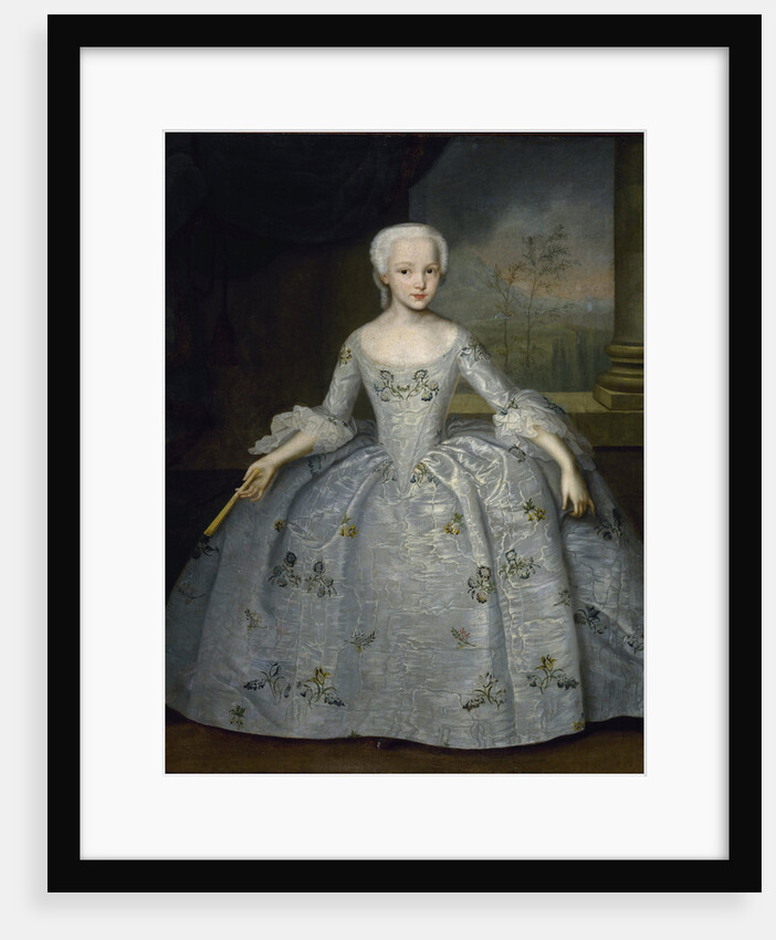 Portrait of Sarah Eleanore von Fermor, c. 1750 by Ivan Yakovlevich Vishnyakov