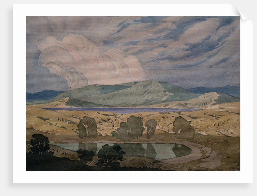 A cloud over the bay. Koktebel, 1925 by Maximilian Voloshin