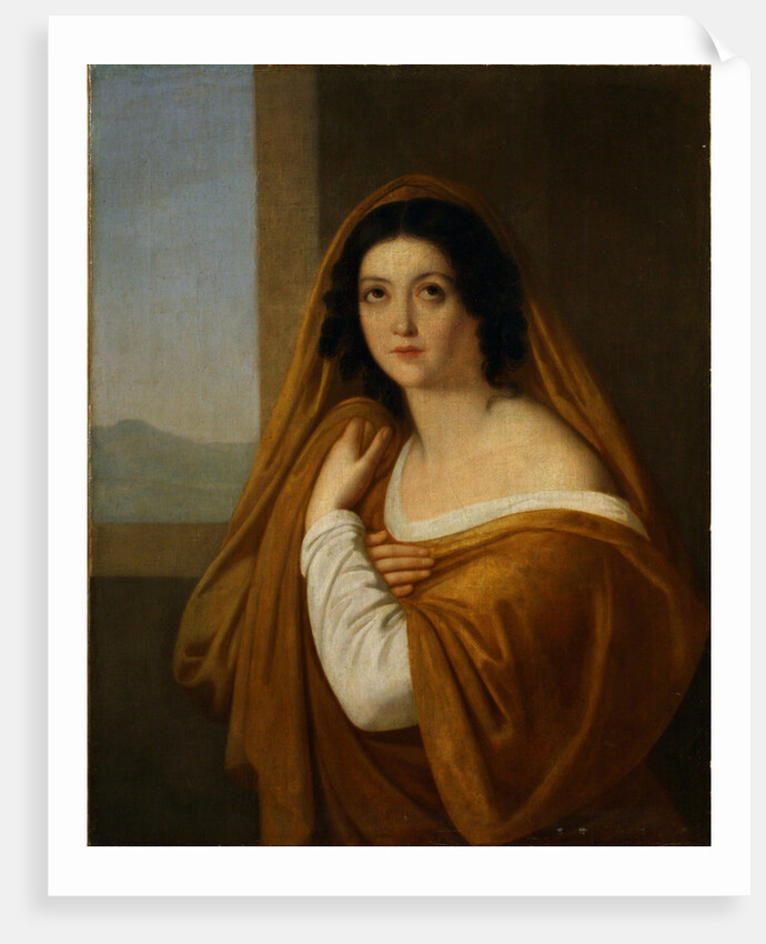 Portrait of Princess Yevdokia (Avdotya) Ivanovna Golitsyna, née Izmaylova, 1810s by Alexei Yegorovich Yegorov