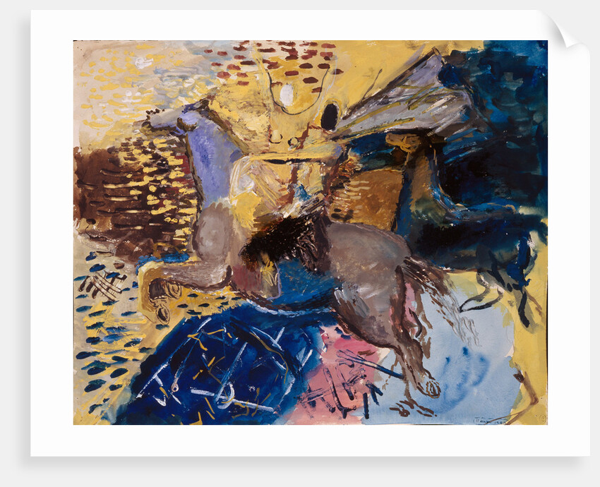 Circus Horsewoman by Vera Mikhailovna Yermolayeva