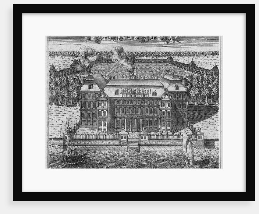 The Mansion of Prince Alexander Danilovich Menshikov, Generalissimo, Prince of the Holy Roman Empire and Duke, 1717 by Alexei Fyodorovich Zubov