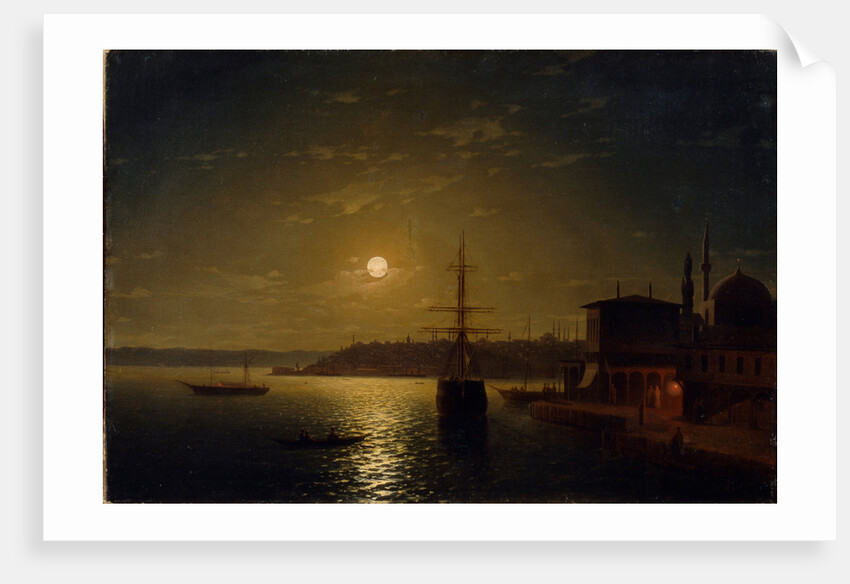 Golden Horn. Turkey, after 1845 by Ivan Konstantinovich Aivazovsky