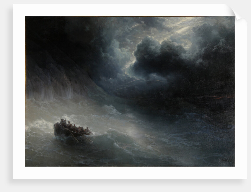Rage Of Elements by Ivan Konstantinovich Aivazovsky