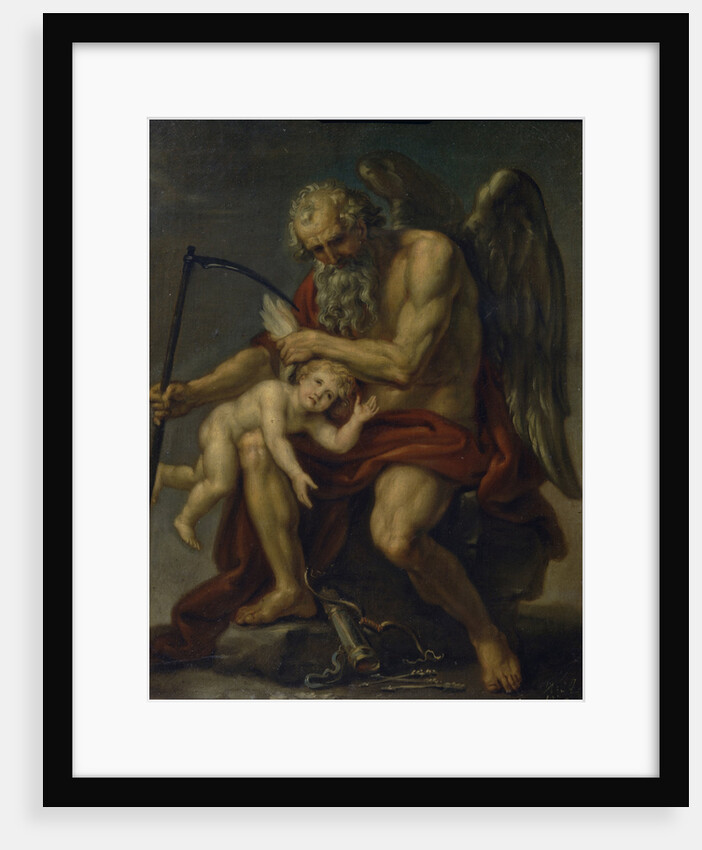Saturn Cutting off Cupid?s Wings with a Scythe, 1802 by Ivan Akimovich Akimov