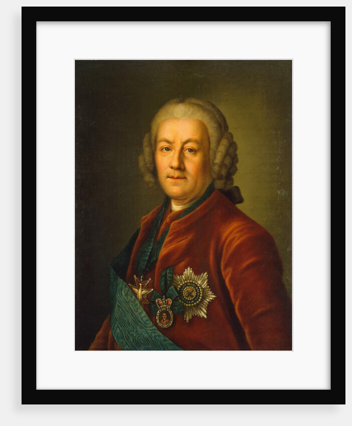 Portrait of Count Alexey Petrovich Bestuzhev-Ryumin, after 1757 by Anonymous