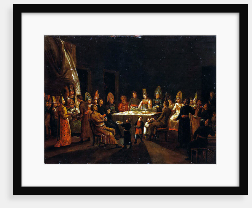 Wedding in a Merchants House, First quarter of 19th cen by Anonymous
