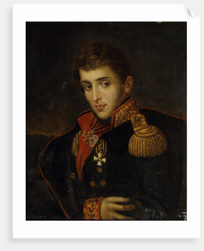 Portrait of General Alexander Tuchkov, 1820s by Anonymous