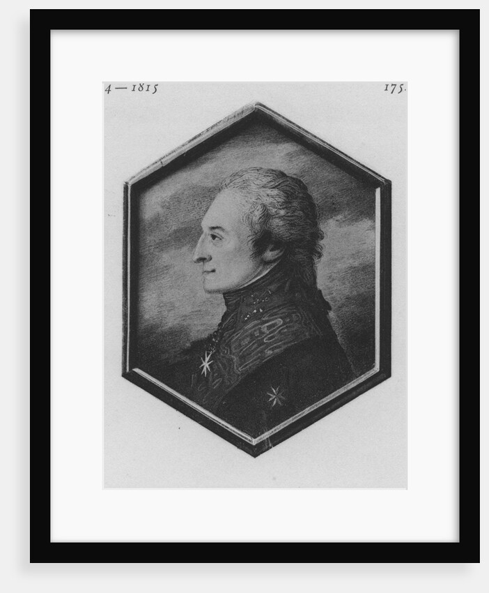 Portrait of Pyotr Alexandrovich Talyzin, 1799 by Anonymous