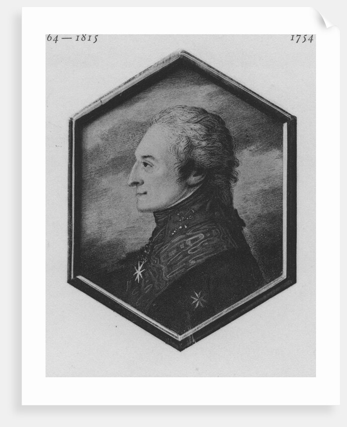 Portrait of Pyotr Alexandrovich Talyzin, 1799 by Anonymous