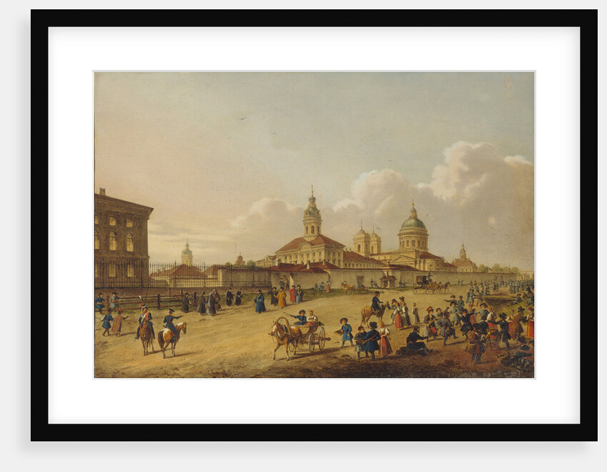 The Alexander Nevsky Monastery by Anonymous