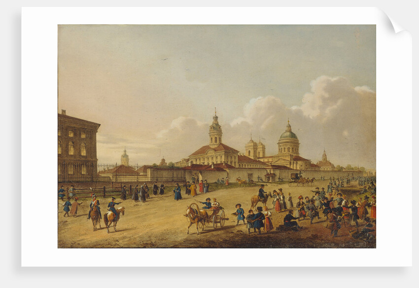 The Alexander Nevsky Monastery by Anonymous