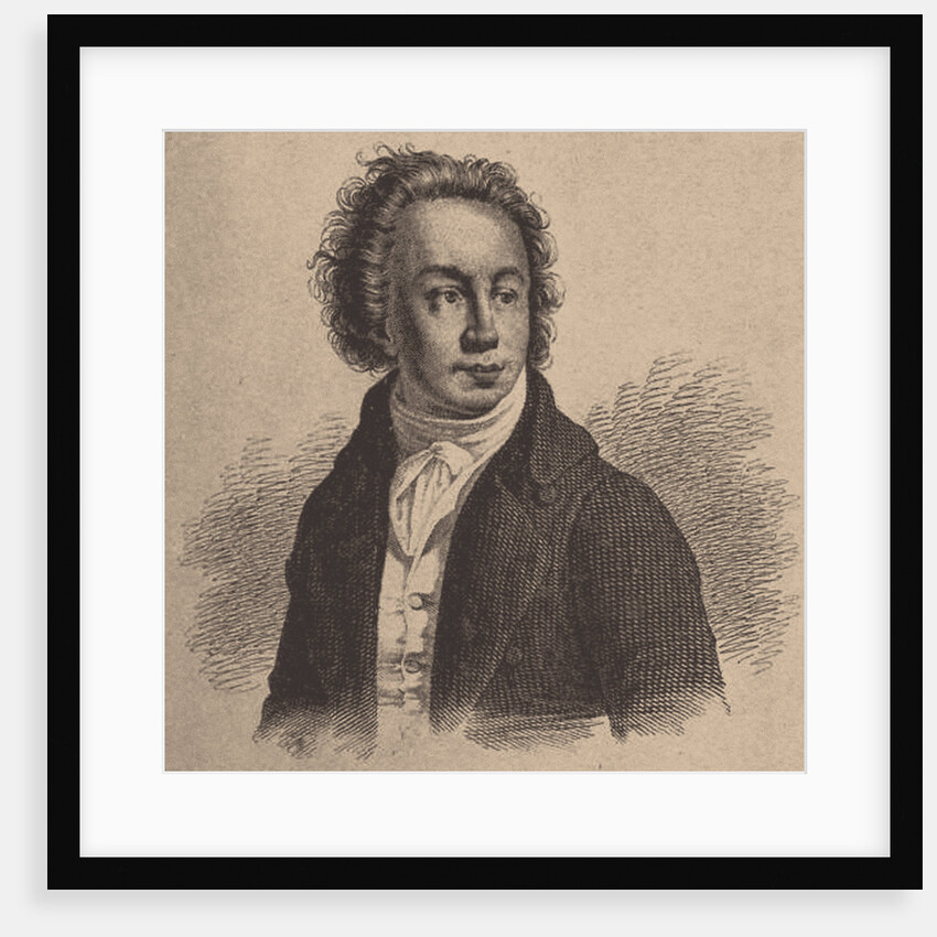 Portrait of the poet Ivan S. Barkov, 19th century by Anonymous