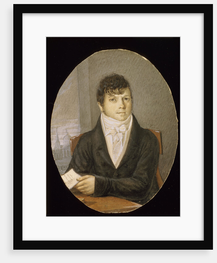 Portrait of the dancer, ballet master and script writer Ivan Valberkh by 18th century Anonymous